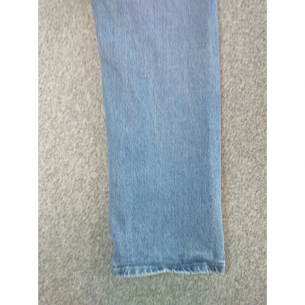 Wrangler Five Star Premium Denim Mens 34x30 Medium Wash Straight Jeans 1096FXVDB